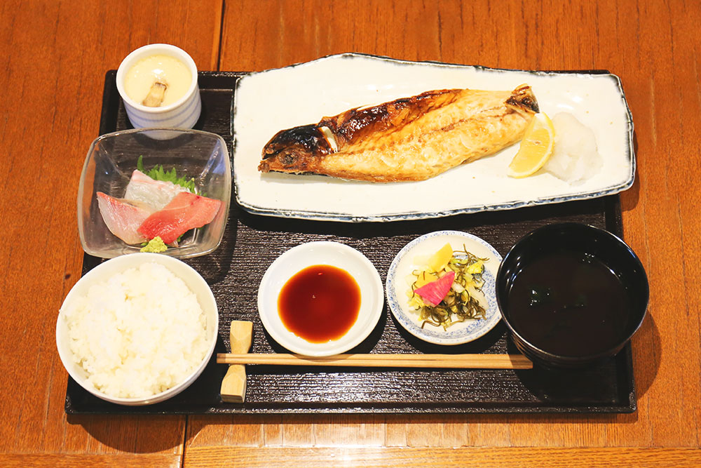 寒サバ定食 1000円