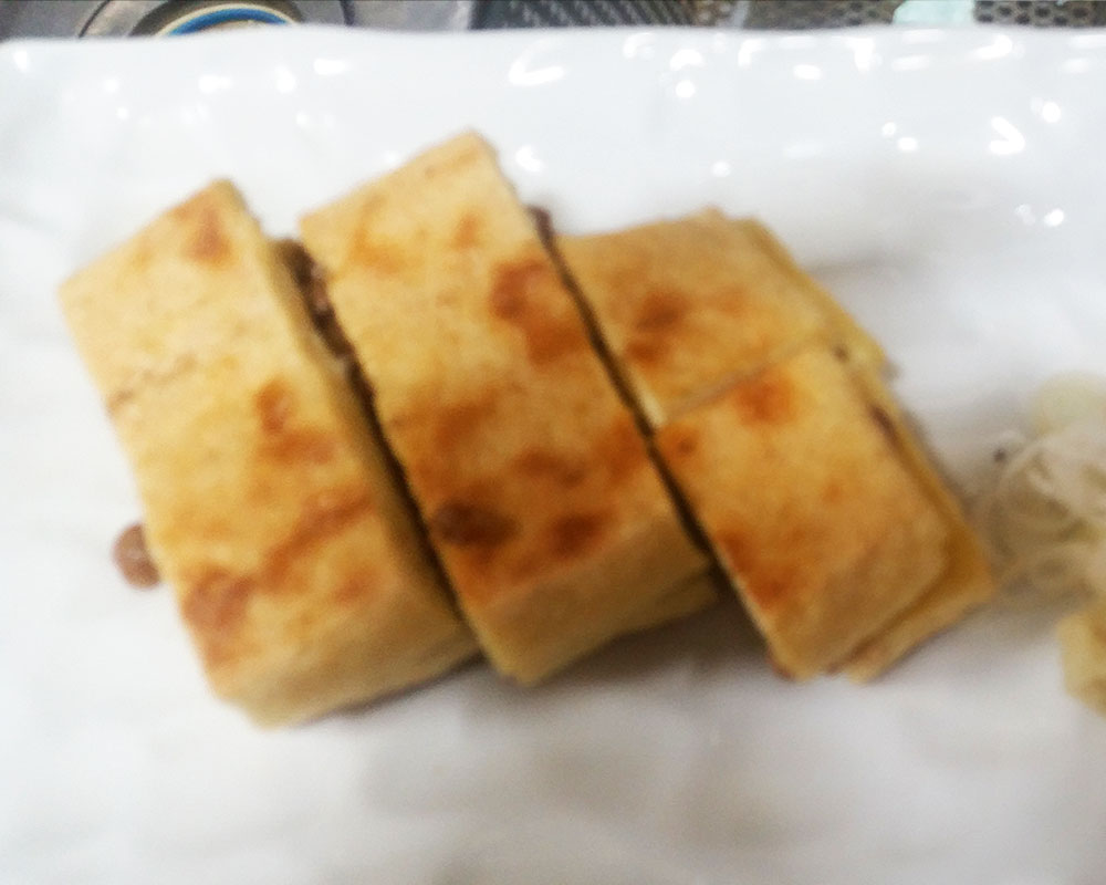 栃尾揚納豆挟み焼き 500円